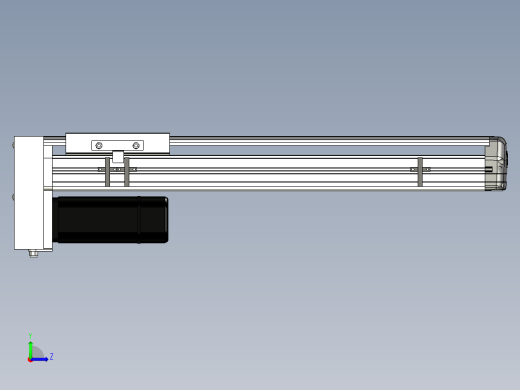 Toyo东佑达直线模组-ETH14-400-BM-400W+煞車左视缩略图