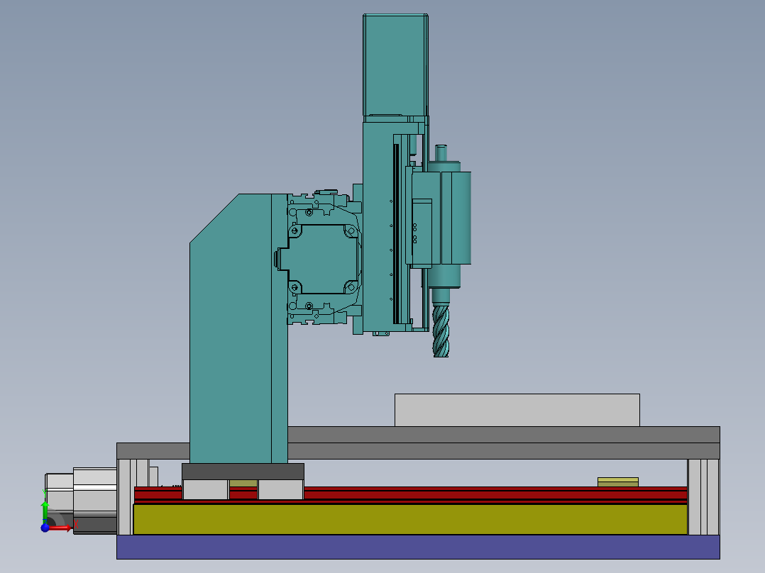 H606 3轴CNC雕刻机前视图