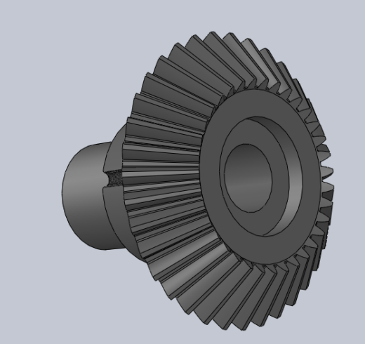 蜗轮蜗杆差动齿轮结构3D图纸 Solidworks设计缩略图