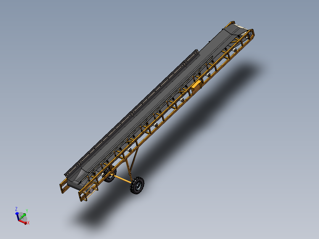 B115-移动式斜皮带输送机