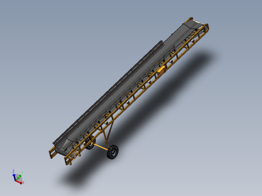 B115-移动式斜皮带输送机