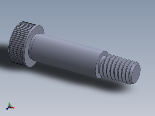 内六角螺螺栓-SB 0.3125-18 x 1.SLDPRT