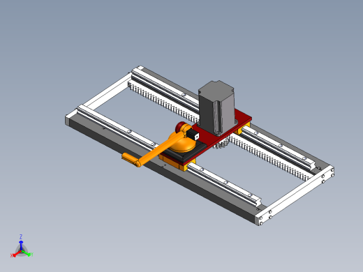 3自由度自动点焊机器人设计