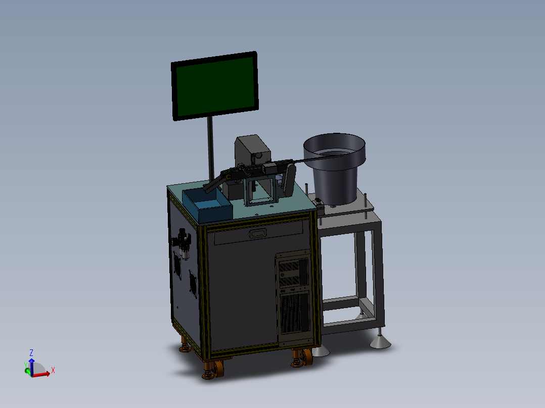 一台垫片CCD检测机