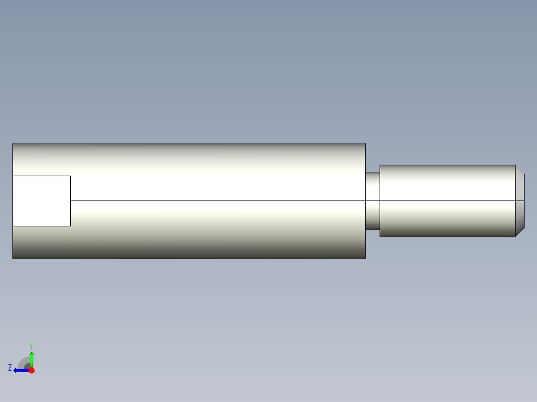 基恩士OP-77684_2_kc图纸模型右视图