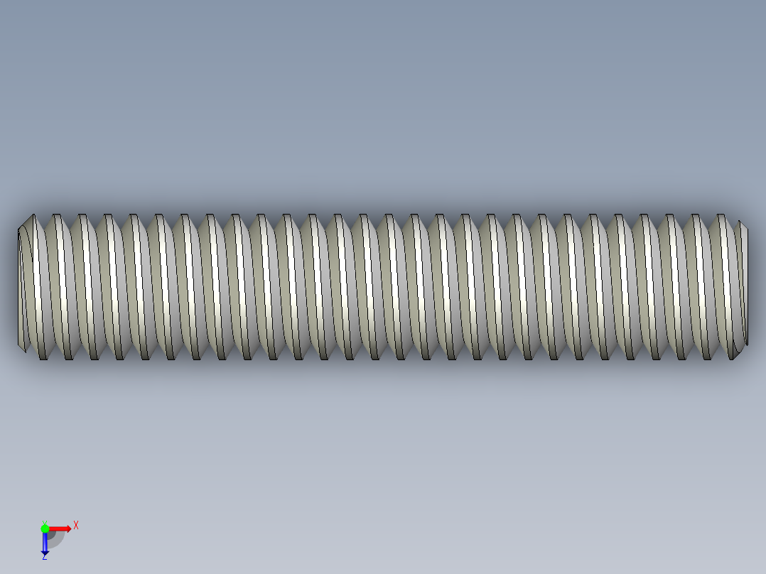 DIN 913-ISO 4026 固定螺钉-M4 L=20.STEP俯视图