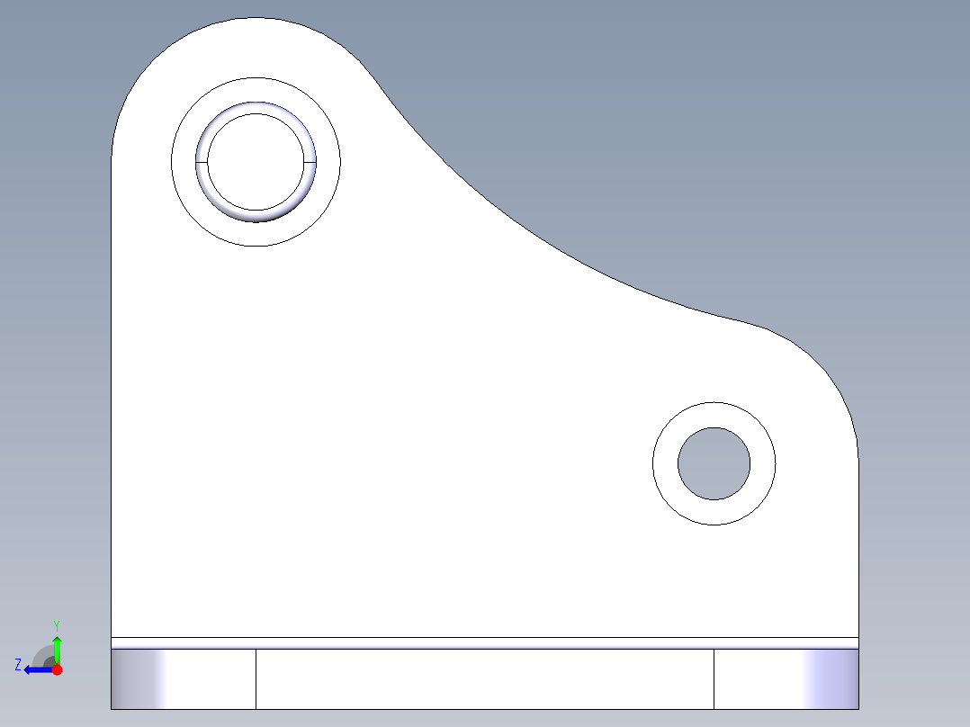 德克斯TUNKERS气缸数模T3-30G右视图