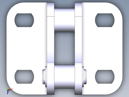 德克斯TUNKERS气缸数模T3-30G俯视缩略图