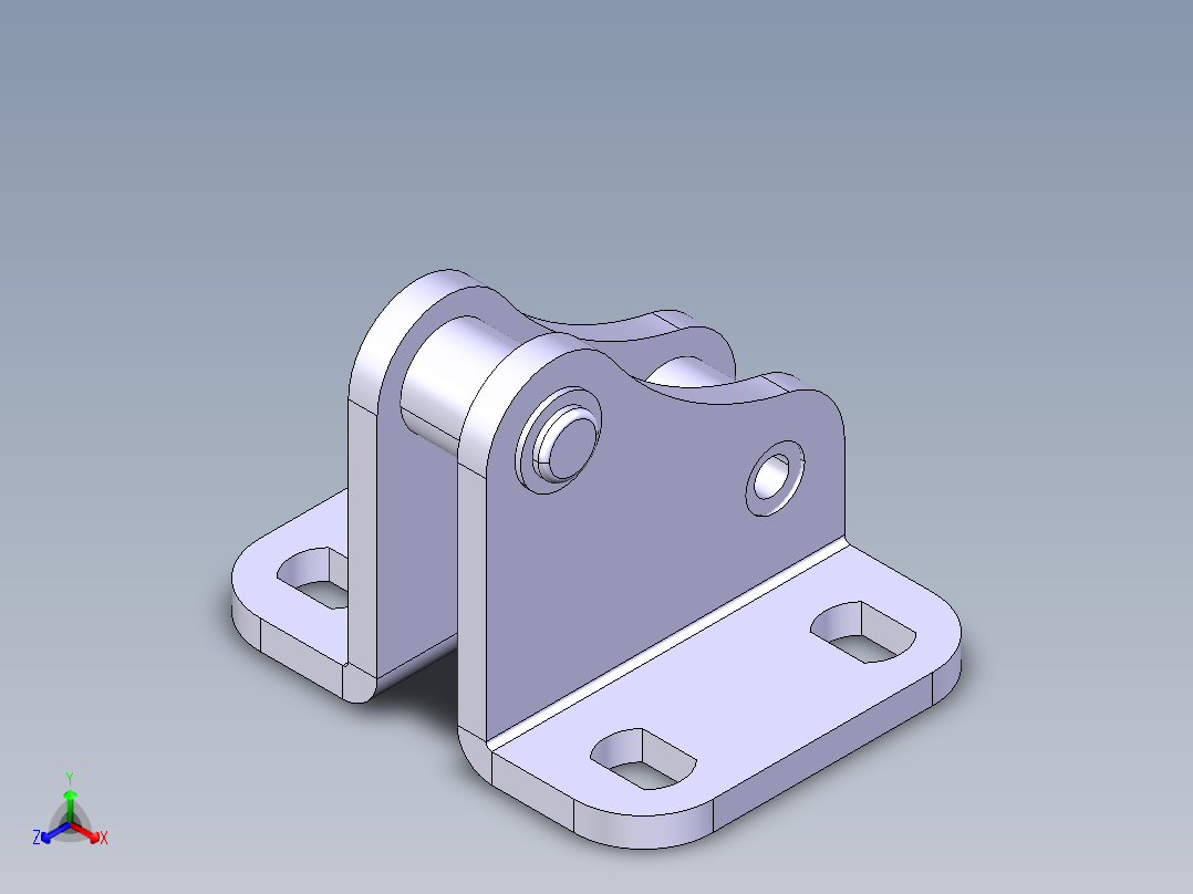 德克斯TUNKERS气缸数模T3-30G正等轴测图