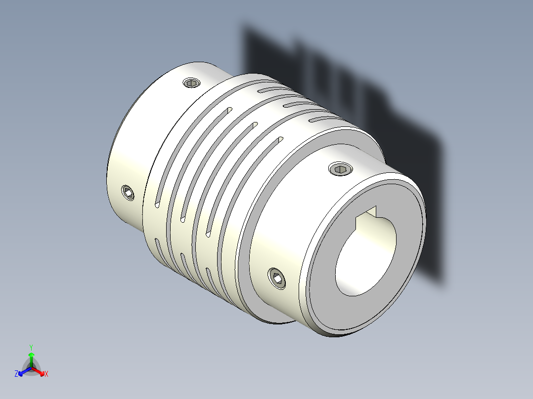 联轴器-Coupling_-_60-50_50-20x24-78_29-Yes主视图