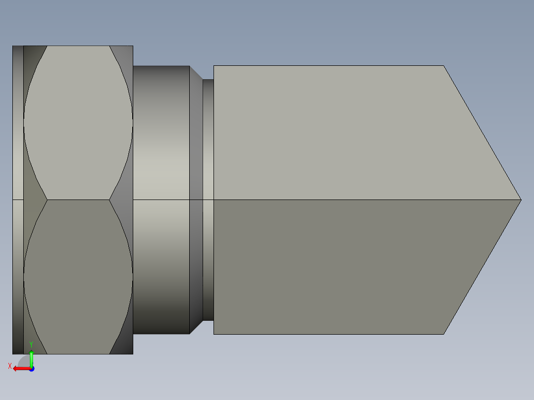 卡套式工业通用硬管接头32_cbu-s后视图