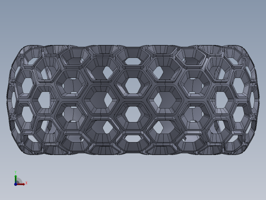 蜂窝环形戒指前视缩略图