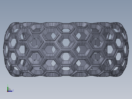 蜂窝环形戒指左视缩略图