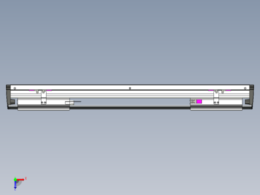 威洛博VL系列3d模型模组2VL17E2Y-S400俯视缩略图