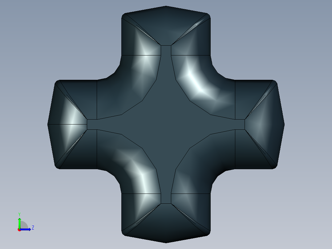 乐高机械组车桥-50450 Black Technic Axle 32.STEP左视图