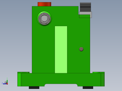 拖拉机变速箱拨叉加工工艺及铣槽夹具设计【含三维SolidWorks】【原创设计】右视缩略图