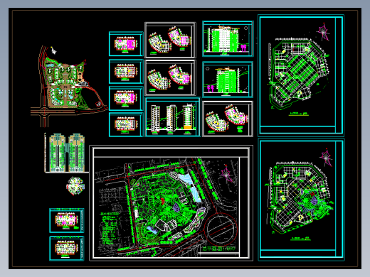 某单位高层住宅设计