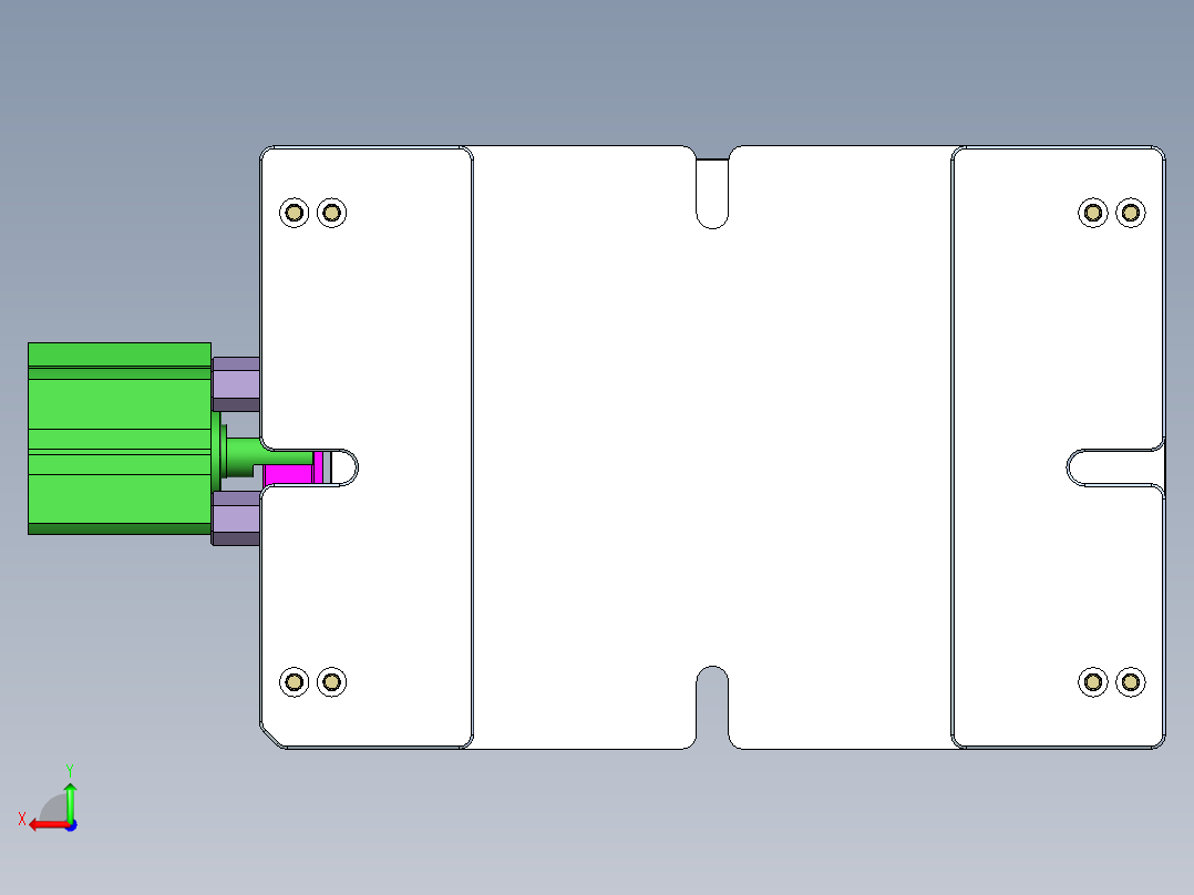 WATCH手表CNC工装夹具三维模型-CNC1-0425后视图