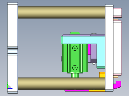 WATCH手表CNC工装夹具三维模型-CNC1-0425左视缩略图