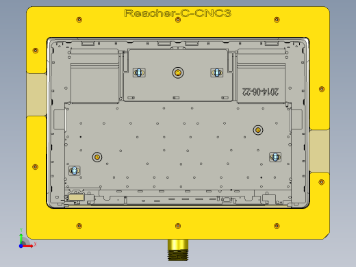 reacher-c-cnc笔记本CNC工装夹具三维模型3-0911前视缩略图