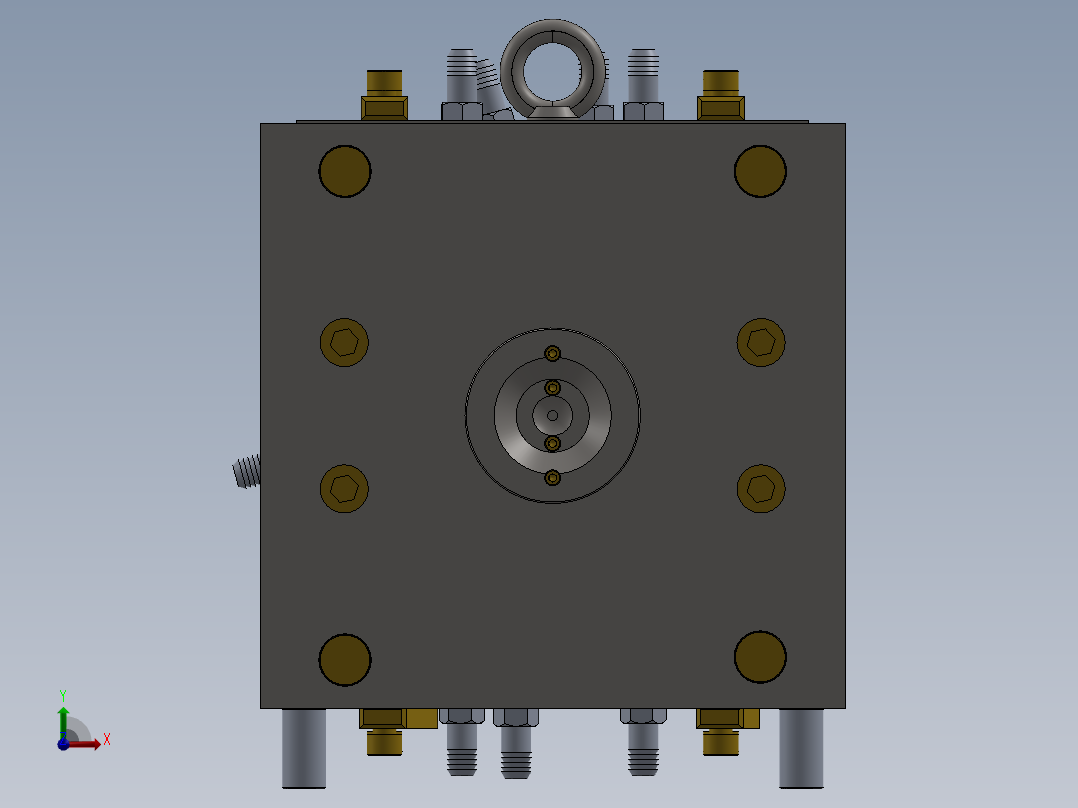 注塑模具、模具(86)前视图