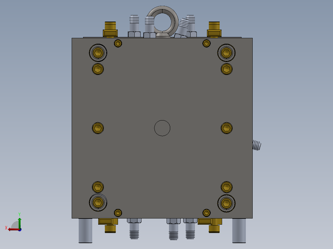 注塑模具、模具(86)后视图