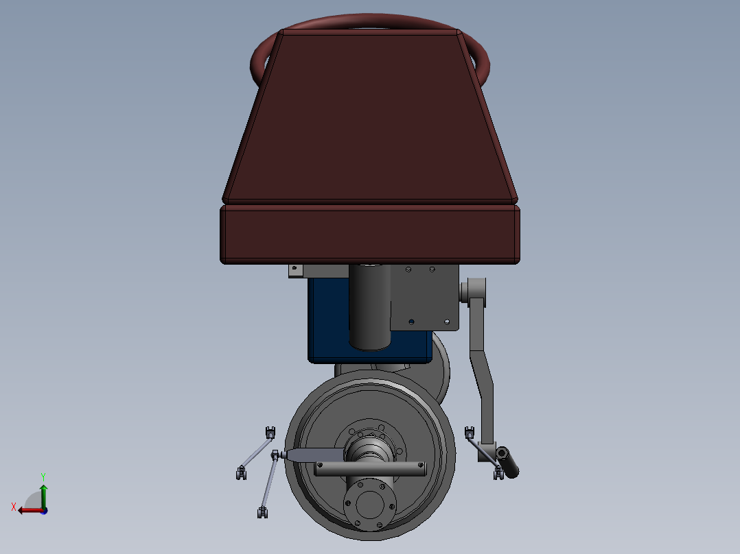 拖拉机、四轮车(32)左视图