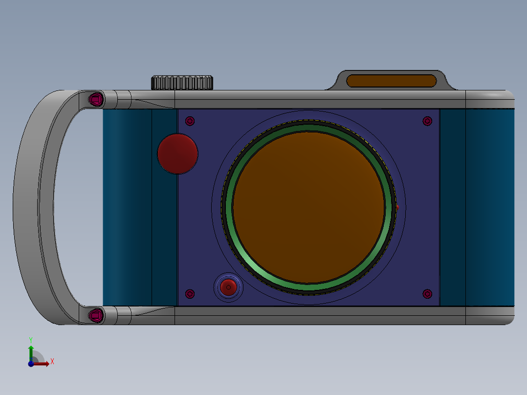 相机、摄像头(2)前视图