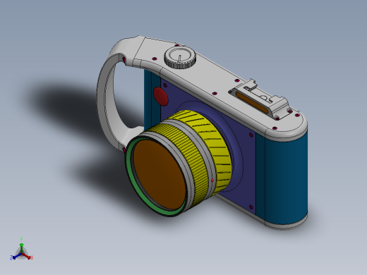 相机、摄像头(2)正等轴测缩略图