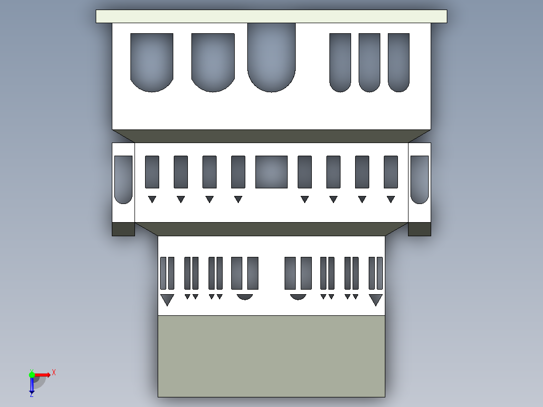 房子、建筑(222)俯视图
