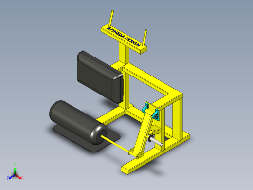 B3003754-股骨延伸健身器材