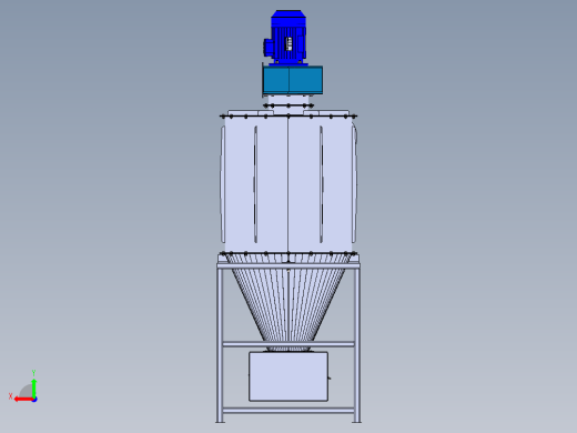 金属板旋风除尘器后视缩略图