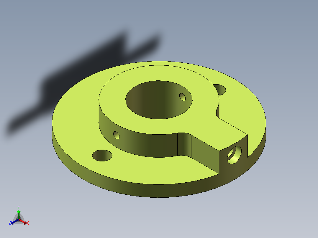 027-SW16练习题正等轴测图
