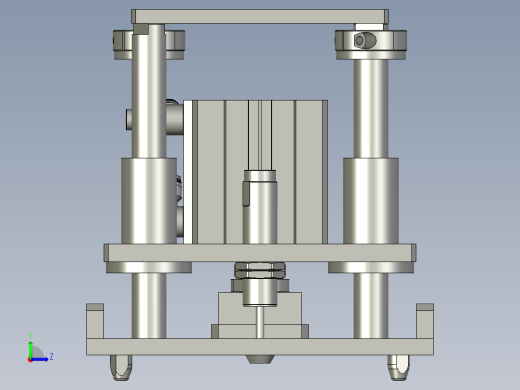 SAPMMZ01-09310顶升定位2装配左视缩略图