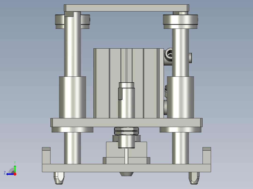SAPMMZ01-09310顶升定位2装配右视图
