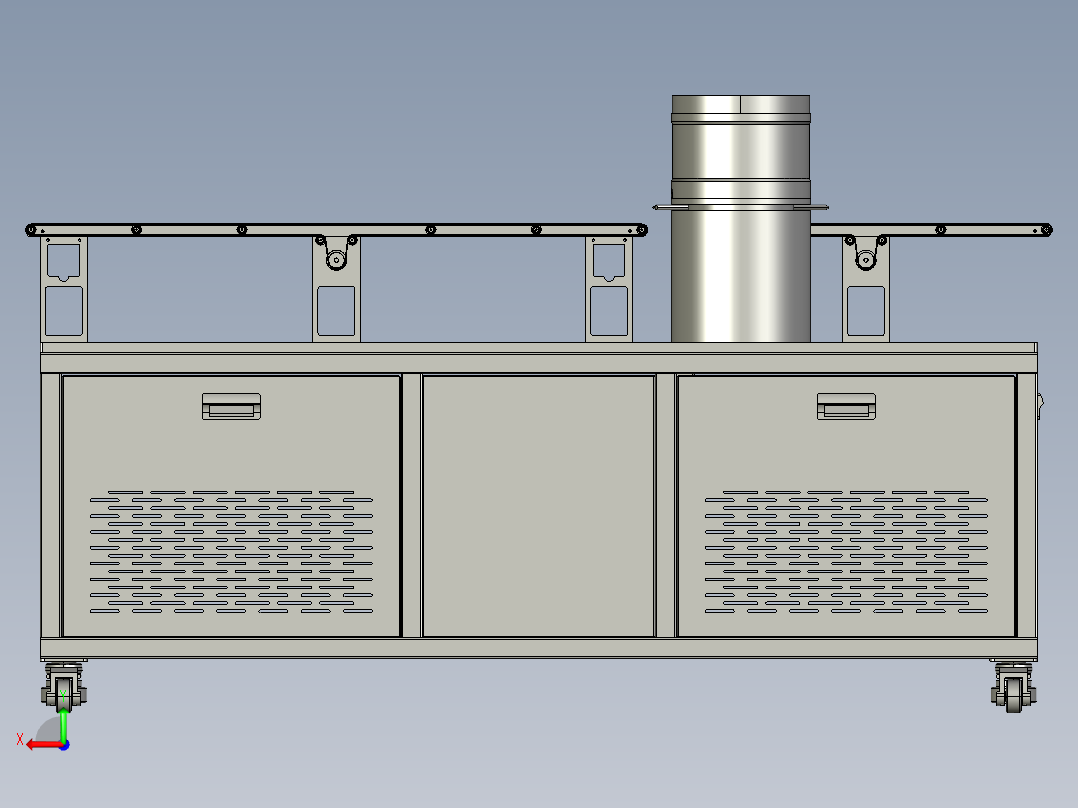 多排转单排转运机后视图
