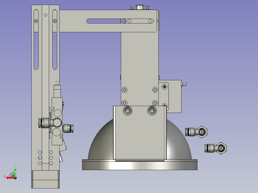1100正反检测组件-LXYC-BOSS后视图