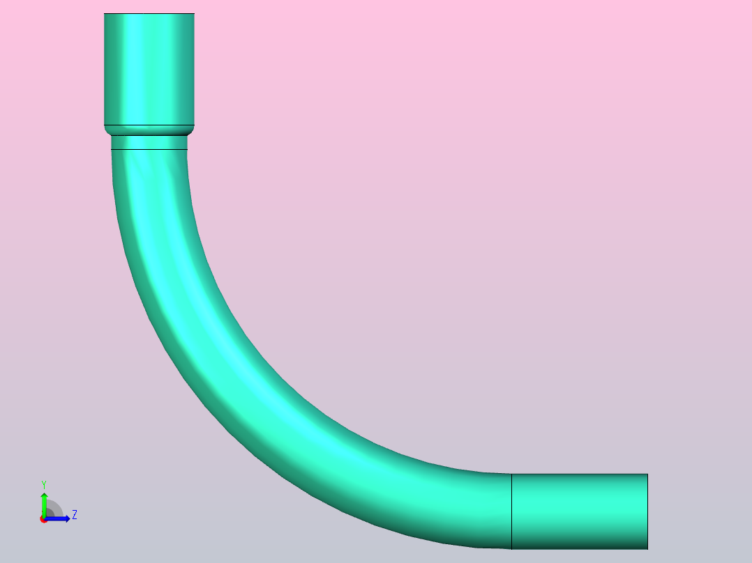 tubeía PVC y配件左视图