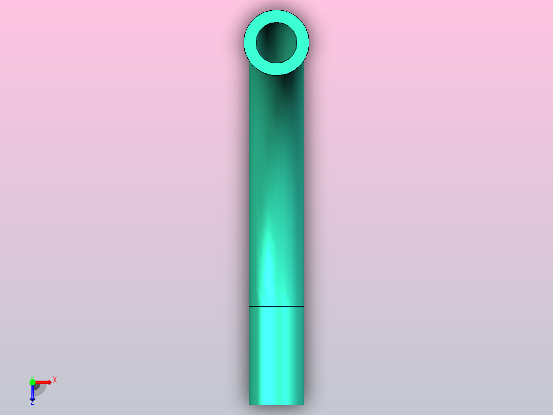 tubeía PVC y配件俯视图