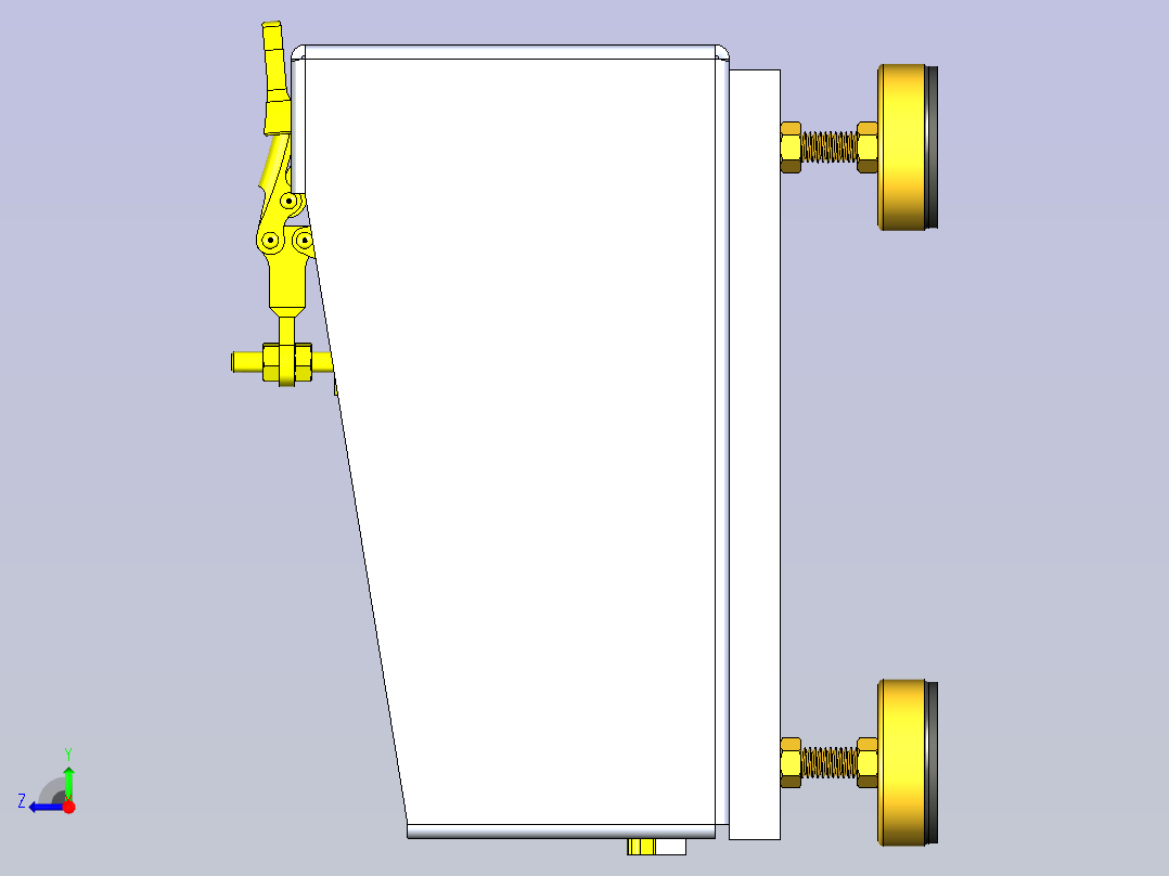 快速装夹机右视图