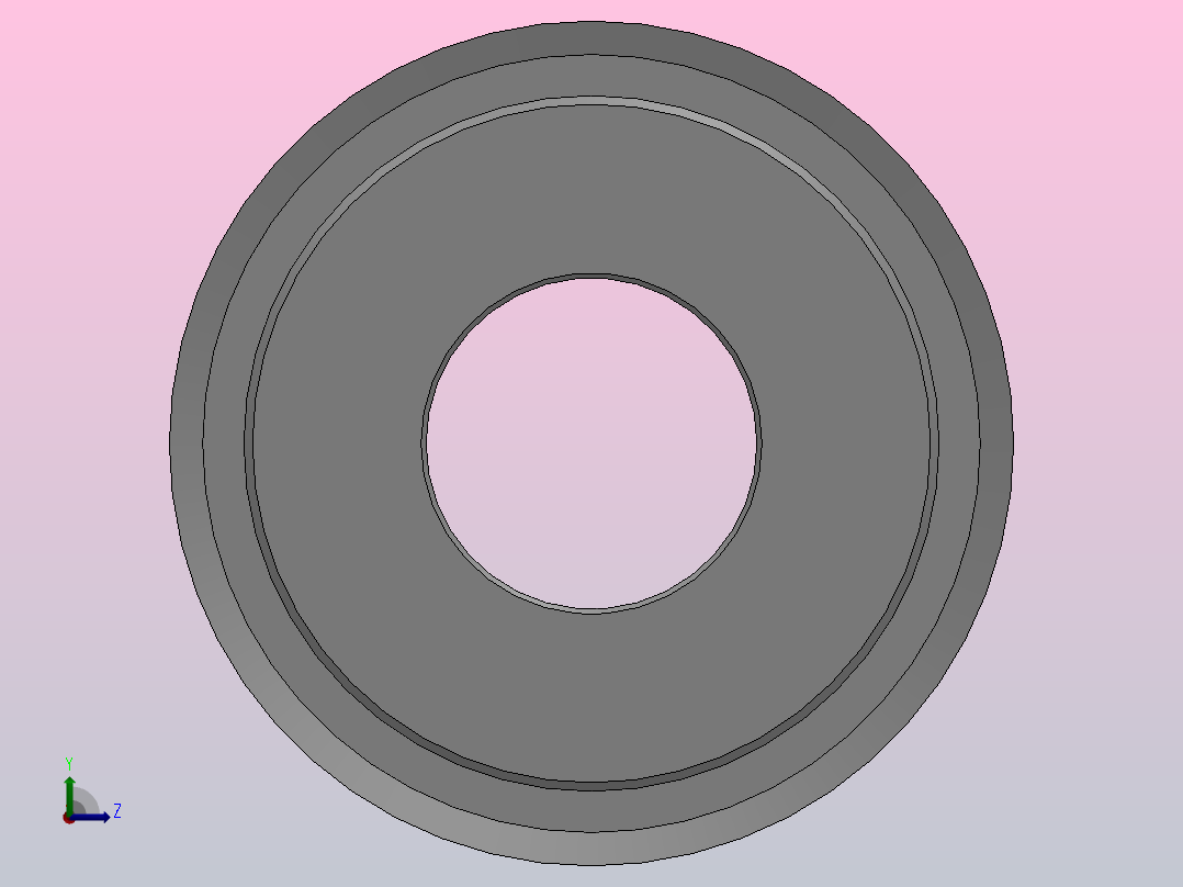 大凸缘型小凸缘型半圆弧形齿同步带轮H3M型_SH3MDC-50-6-dc20-A左视图