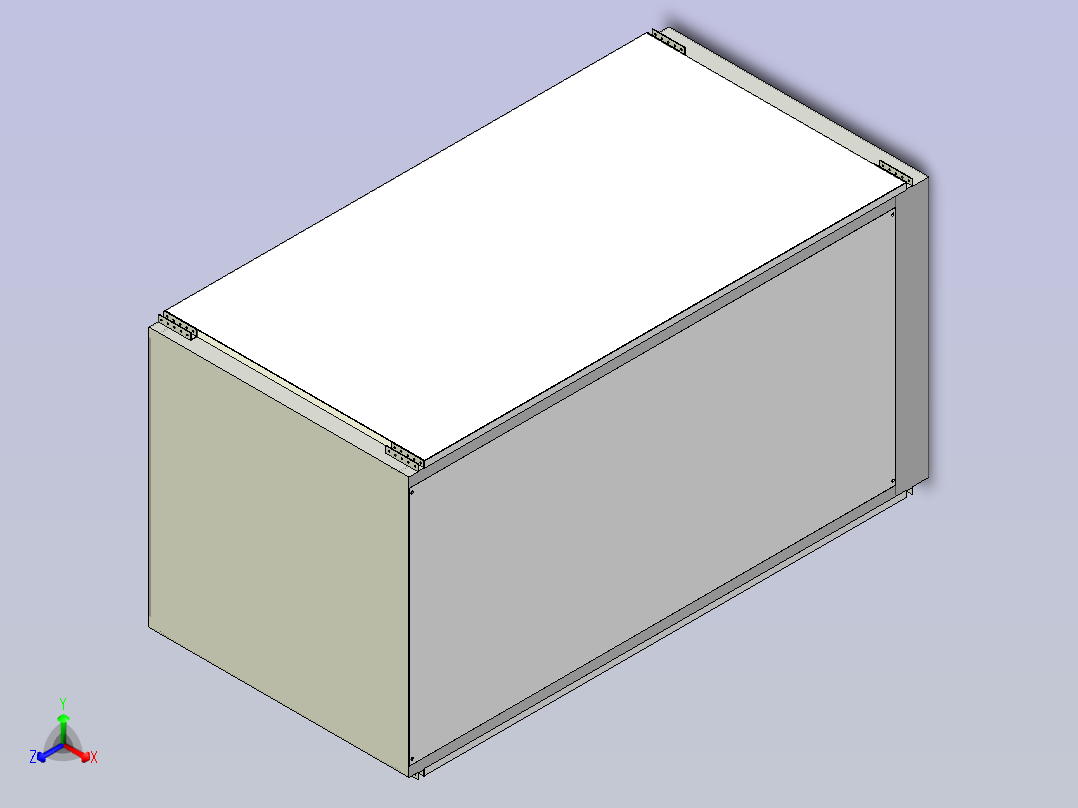 自耦降压启动柜主视图