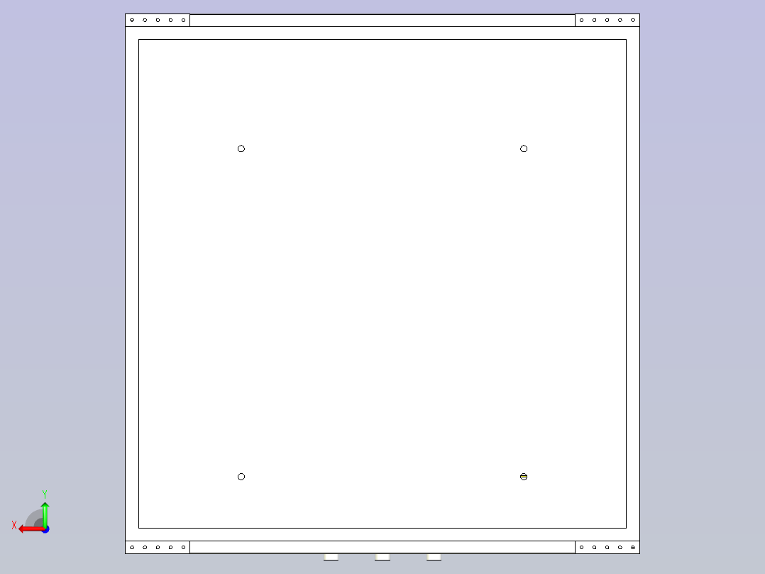 自耦降压启动柜后视图