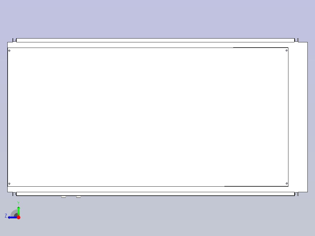 自耦降压启动柜右视图