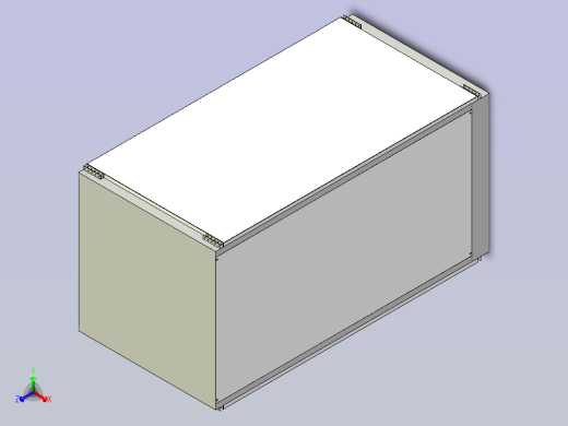 自耦降压启动柜正等轴测缩略图