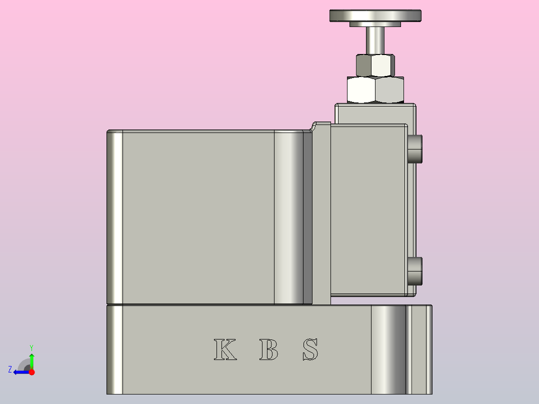 溢流阀BUCG- 06[BUCG-06]右视图