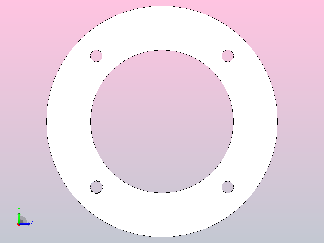 Unifi G5 Turret Ultra的垫片左视图