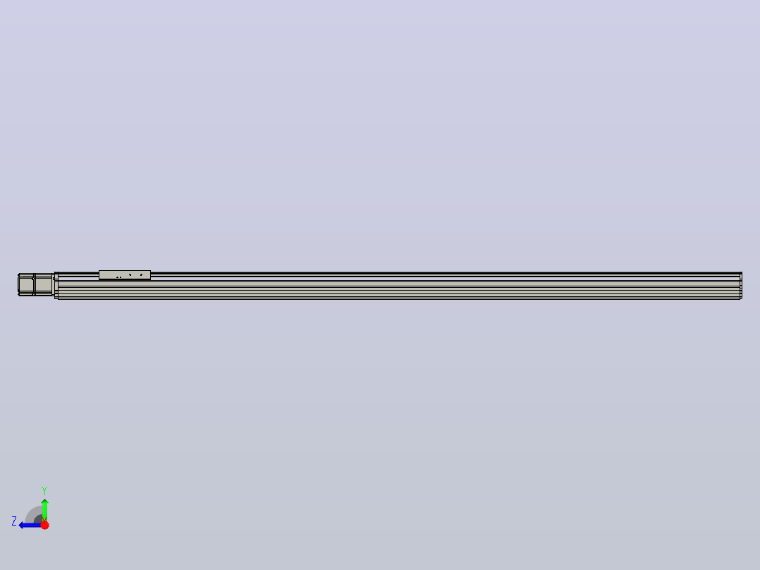 MT136BS半封闭丝杆滑台[MT136BS.L#.1550.BC.P40.C3]右视图