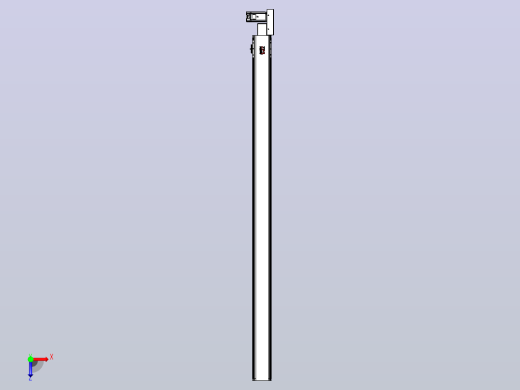 皮带直线轴半封闭可选导轨TPA-HNB-110D-90-L1800-ML-C-P40-N3俯视缩略图