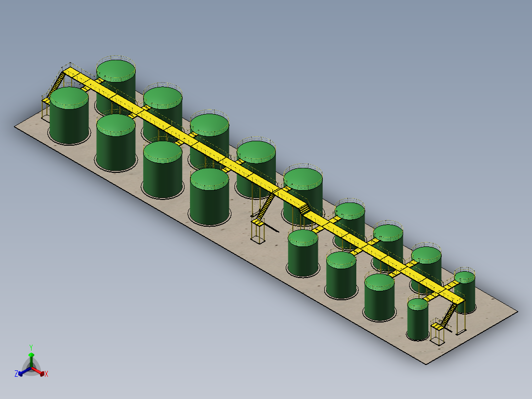 罐，平台，梯子，护栏（焊件应用）